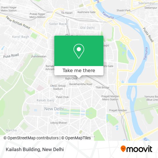 Kailash Building map