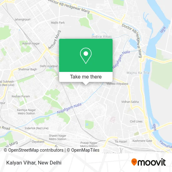 Kalyan Vihar map