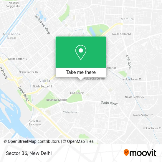 Sector 36 map