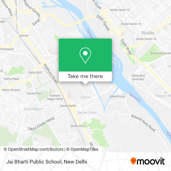 Jai Bharti Public School map