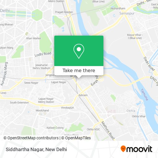 Siddhartha Nagar map