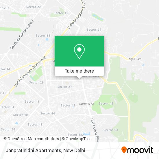 Janpratinidhi Apartments map