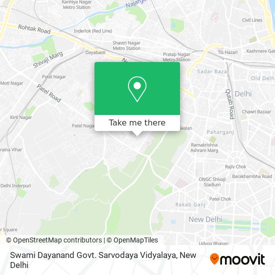 Swami Dayanand Govt. Sarvodaya Vidyalaya map
