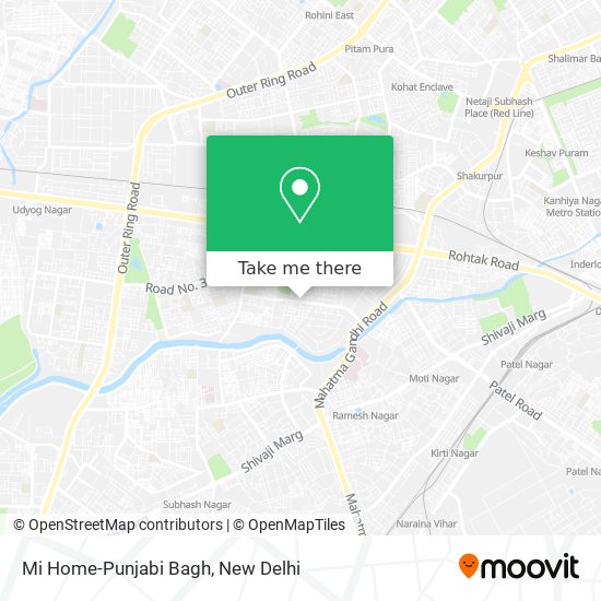 Mi Home-Punjabi Bagh map