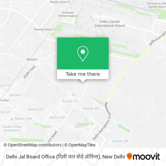 Delhi Jal Board Office (दिल्ली जल बोर्ड ऑफिस) map