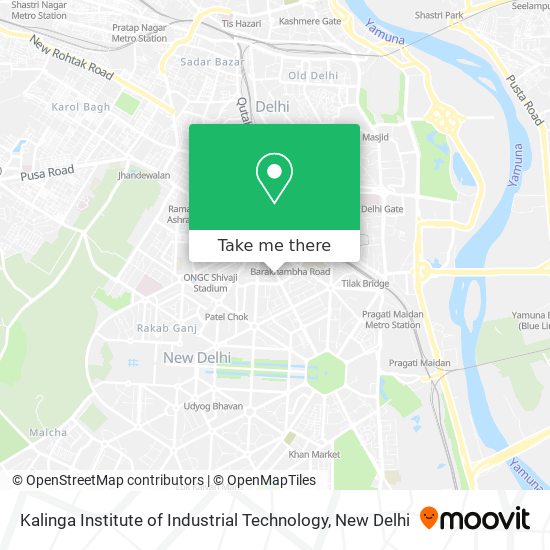 Kalinga Institute of Industrial Technology map