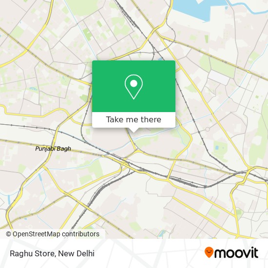 Raghu Store map