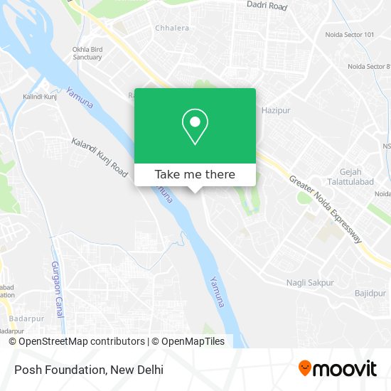 Posh Foundation map