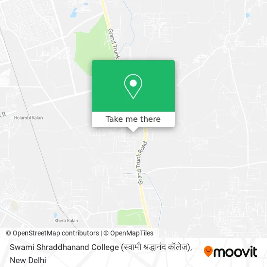 Swami Shraddhanand College (स्वामी श्रद्धानंद कॉलेज) map