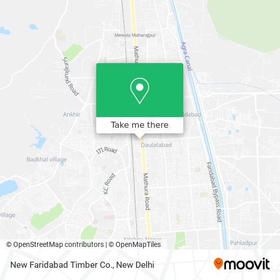 New Faridabad Timber Co. map