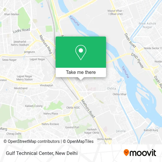 Gulf Technical Center map