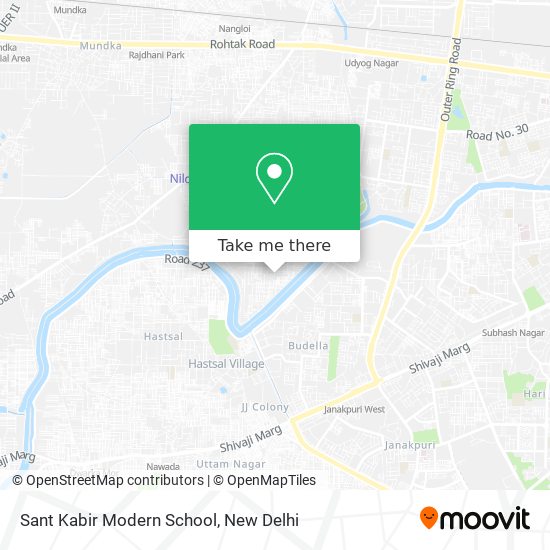 Sant Kabir Modern School map