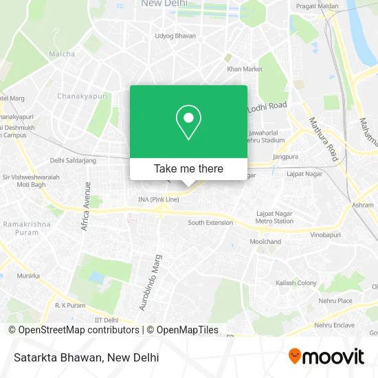 Satarkta Bhawan map