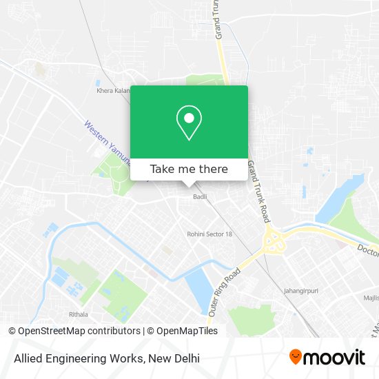 Allied Engineering Works map