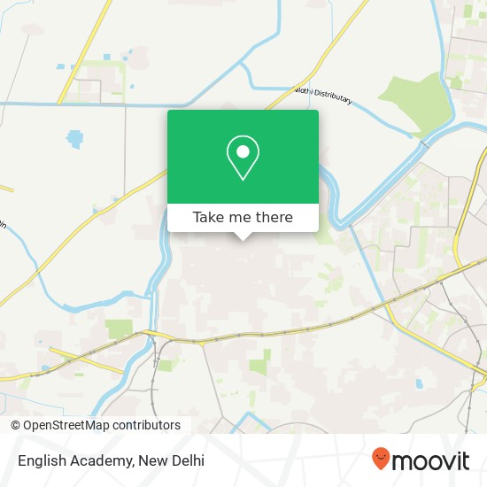 English Academy map