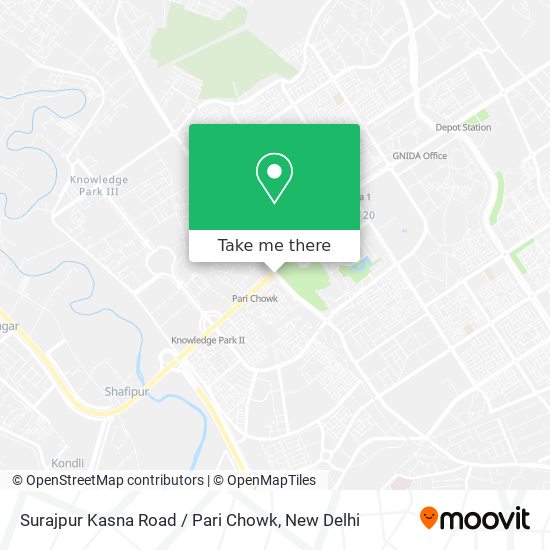 Surajpur Kasna Road / Pari Chowk map