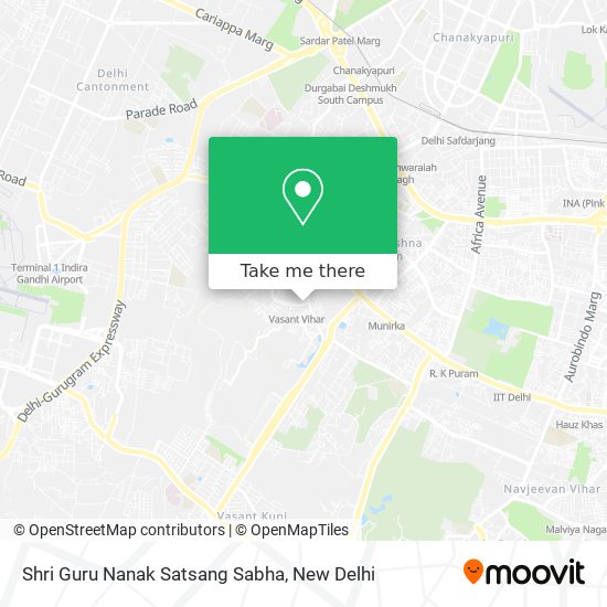 Shri Guru Nanak Satsang Sabha map