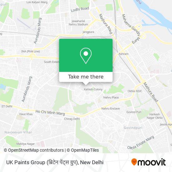 UK Paints Group (ब्रिटेन पेंट्स ग्रुप) map