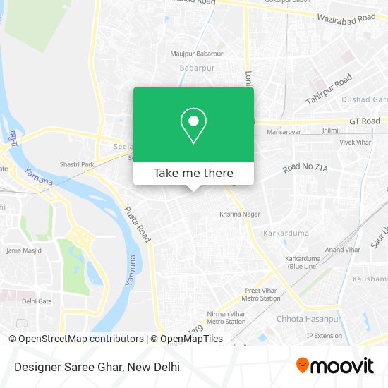 Designer Saree Ghar map