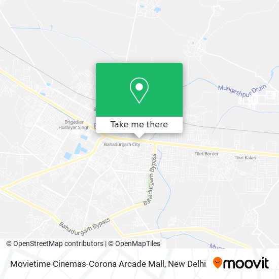 Movietime Cinemas-Corona Arcade Mall map