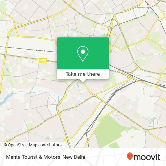 Mehta Tourist & Motors map