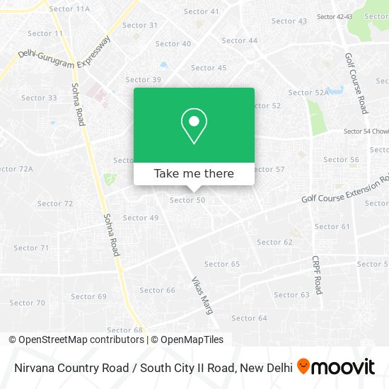 Nirvana Country Gurgaon Map How To Get To Nirvana Country Road / South City Ii Road In Gurgaon By Bus?
