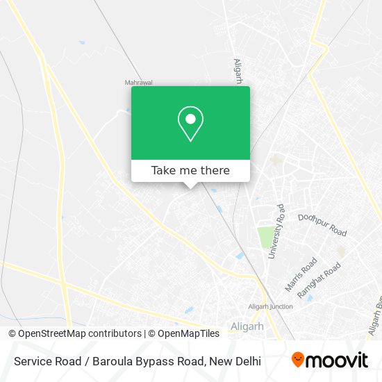 Service Road / Baroula Bypass Road map