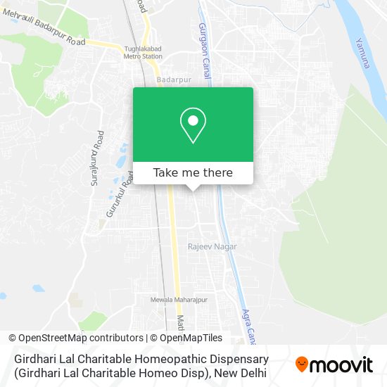 Girdhari Lal Charitable Homeopathic Dispensary (Girdhari Lal Charitable Homeo Disp) map