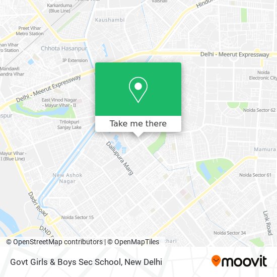 Govt Girls & Boys Sec School map
