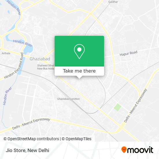 Jio Store map