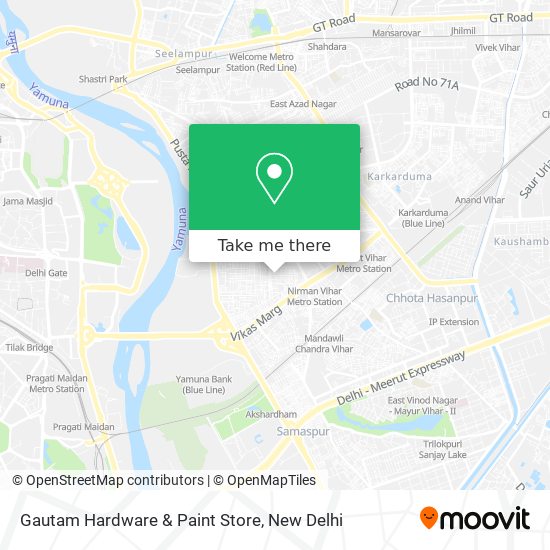 Gautam Hardware & Paint Store map
