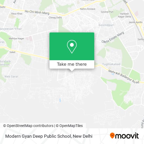 Modern Gyan Deep Public School map
