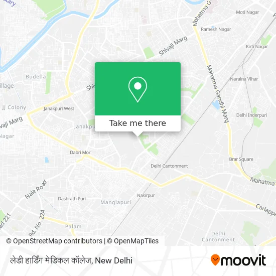 लेडी हार्डिंग मेडिकल कॉलेज map