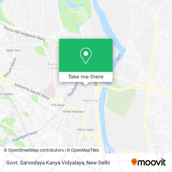 Govt. Sarvodaya Kanya Vidyalaya map