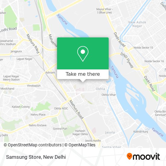 Samsung Store map