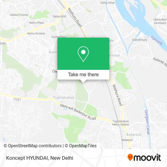Koncept HYUNDAI map