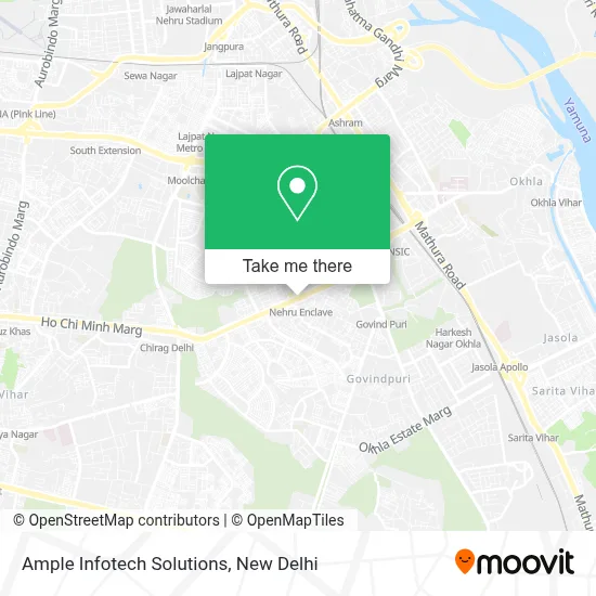 Ample Infotech Solutions map