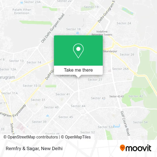 Remfry & Sagar map