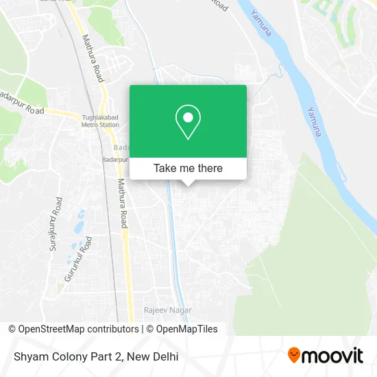 Shyam Colony Part 2 map