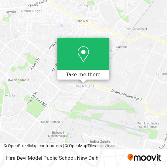 Hira Devi Model Public School map