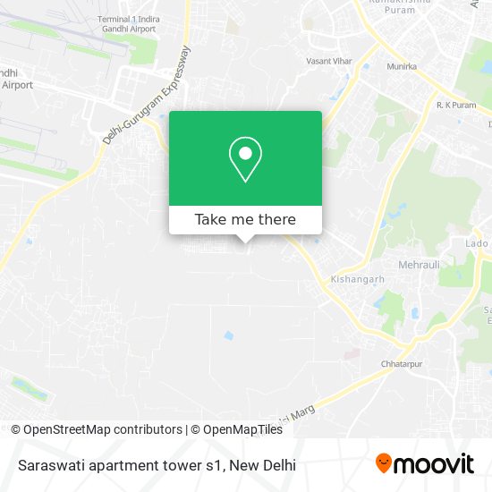 Saraswati apartment tower s1 map