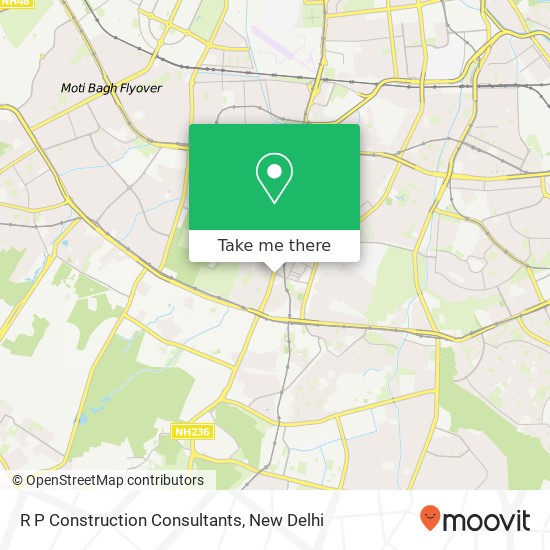 R P Construction Consultants map