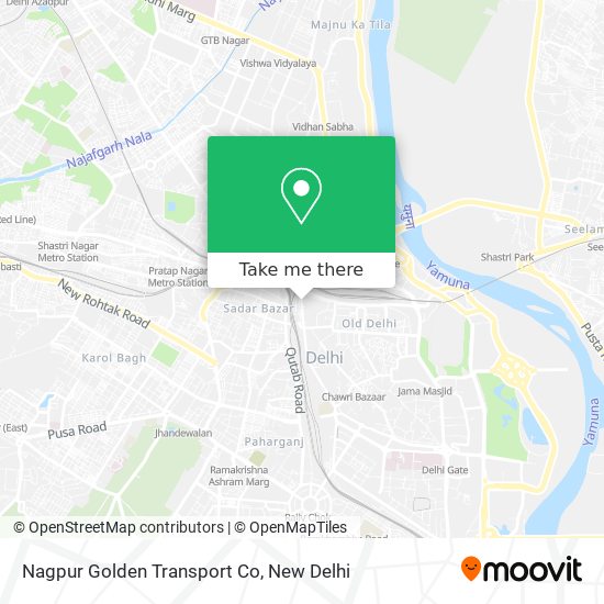 Nagpur Golden Transport Co map