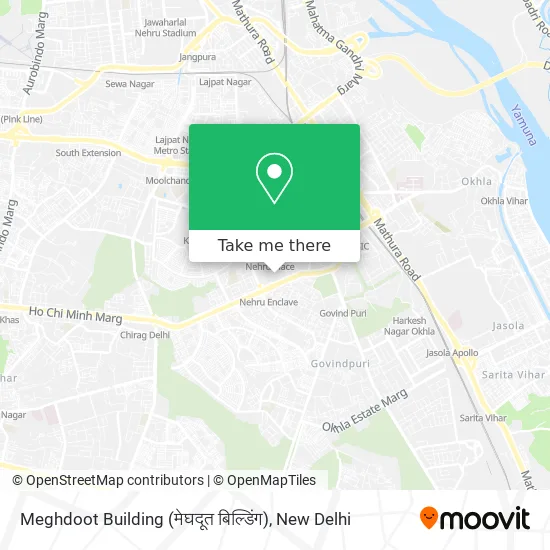 Meghdoot Building (मेघदूत बिल्डिंग) map