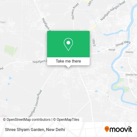 Shree Shyam Garden map