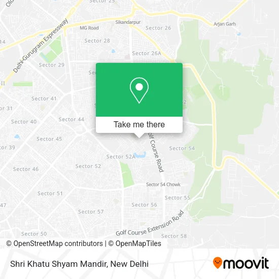 Shri Khatu Shyam Mandir map