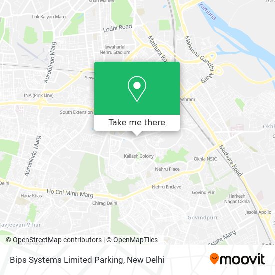 Bips Systems Limited Parking map