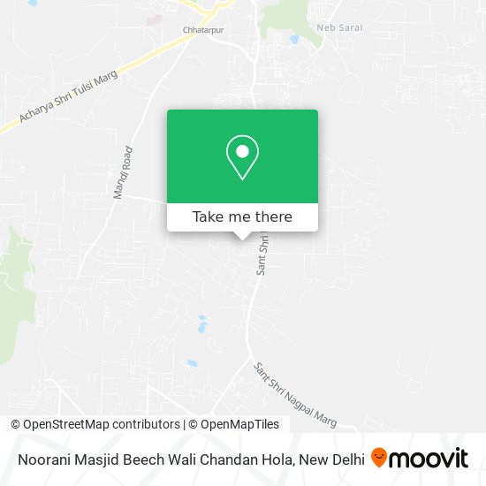 Noorani Masjid Beech Wali Chandan Hola map