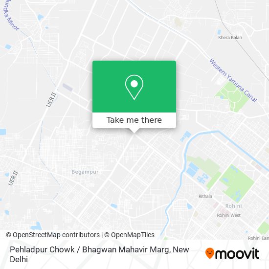 Pehladpur Chowk / Bhagwan Mahavir Marg map
