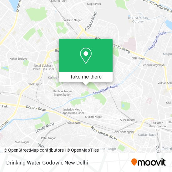 Drinking Water Godown map